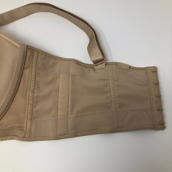 NWT Cacique Lightly Lined Multi-Way Strapless Bra Size 42F Nude - Picture 5 of 8